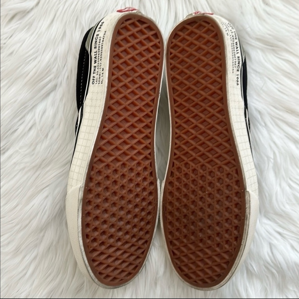 VAN’S | Men’s Classic Slip-On 66 Supply Sneakers |Vetiver Black Green | Size 8.5 - Picture 9 of 13